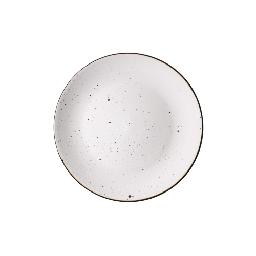 Тарілка десертна ARDESTO Bagheria Bright white, 19см, кераміка, білий
